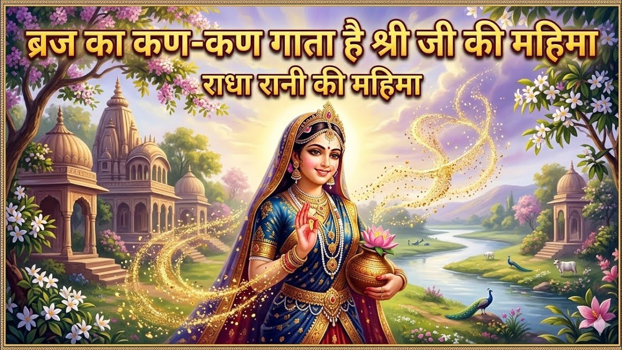 ब्रज का कण-कण गाता है श्री जी की महिमा राधा रानी की महिमा | Radharani ka ashirwad⁩ #motivation #maa
