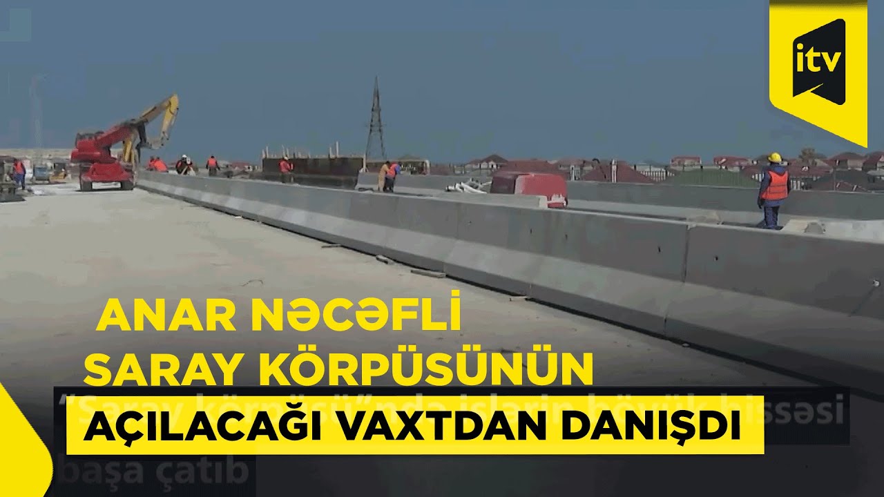 Saray körpüsündə işlərin böyük hissəsi başa çatıb