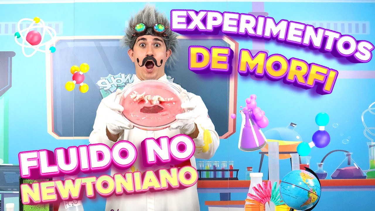 EXPERIMENTO PARA NIÑOS, FLUIDO NO NEWTONIANO | EL SHOW DE MORFI