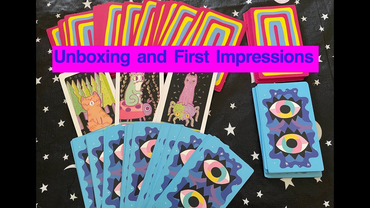 Unboxing and First Impression's of Gabrielle Kash's Tarot and Oracle Decks