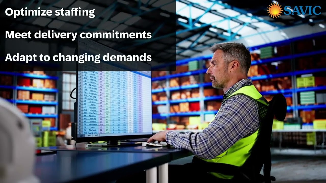 Predictive labor demand planning with SAP Extended Warehouse Management