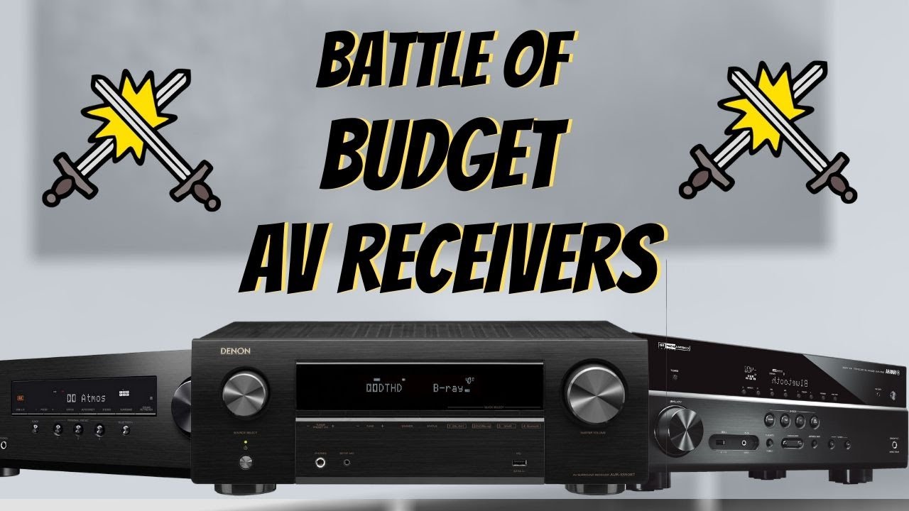 Битва бюджетных AVR: Pioneer VSX-534, Denon AVR-X550BT и Yamaha RX-V485