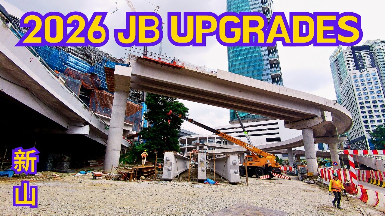 Johor Bahru in Biggest Transformation 2026 🇲🇾 | Airport Upgrades & RTS-Link Mega Project Progress
