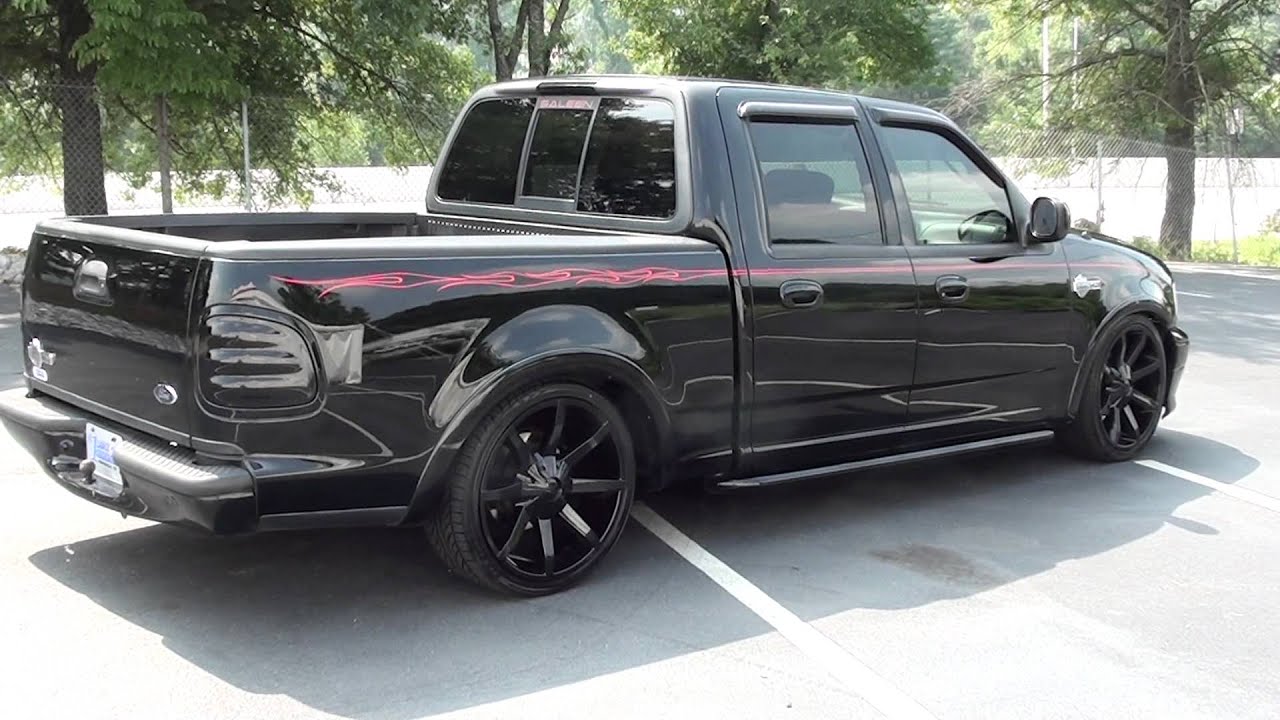 FOR SALE 2002 FORD F-150 HARLEY-DAVIDSON SUPERCHARGED SUPERCREW!! STK# P5617A