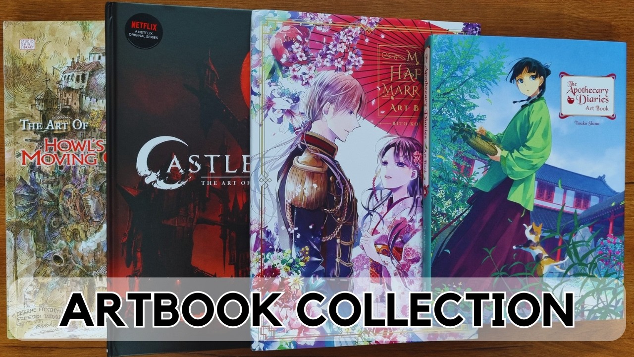 These Anime Art Books Are INSANELY Gorgeous!