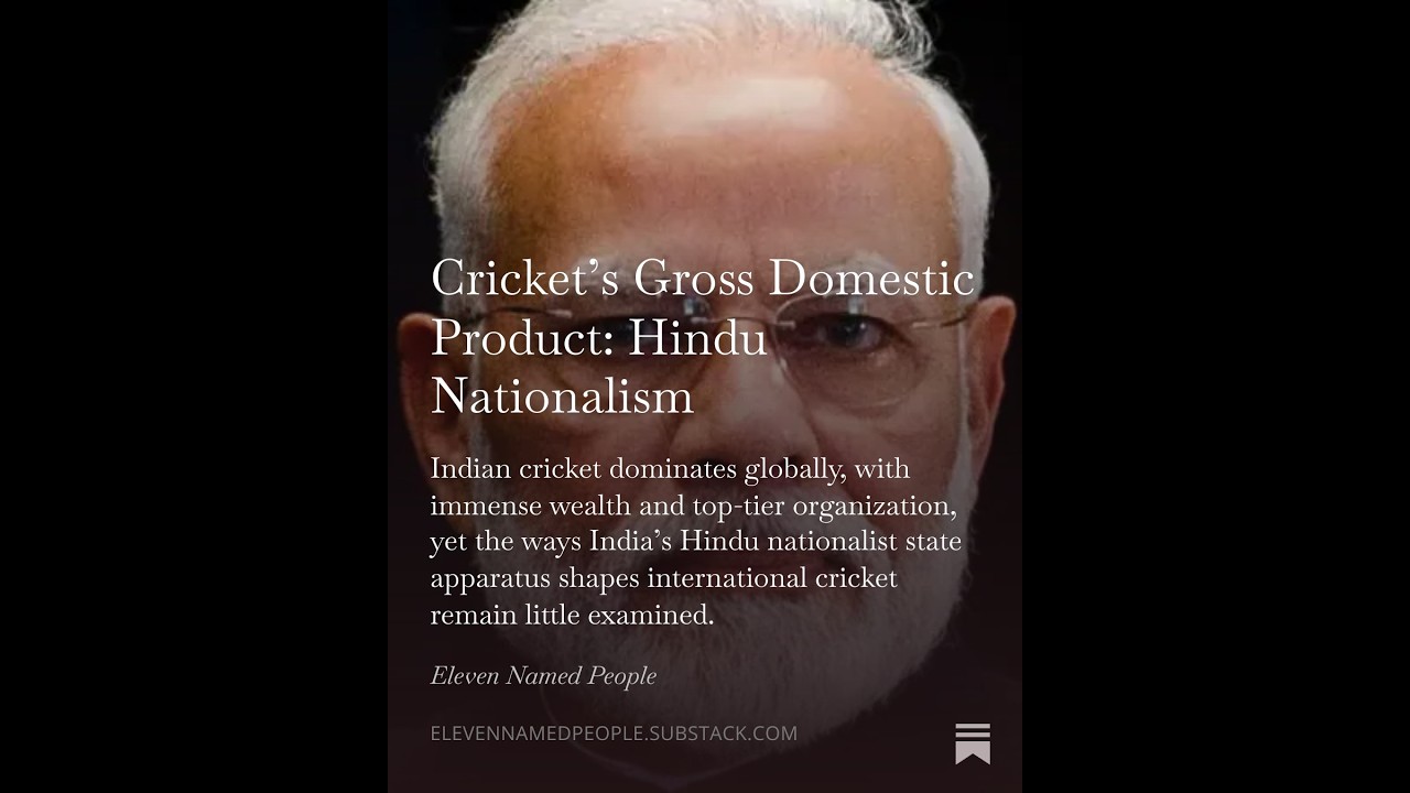 Cricket’s Gross Domestic Product