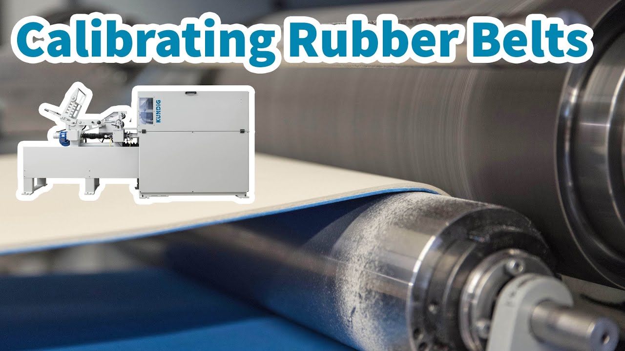 Rubber Belt Sanding with KÜNDIG (custom Machine)