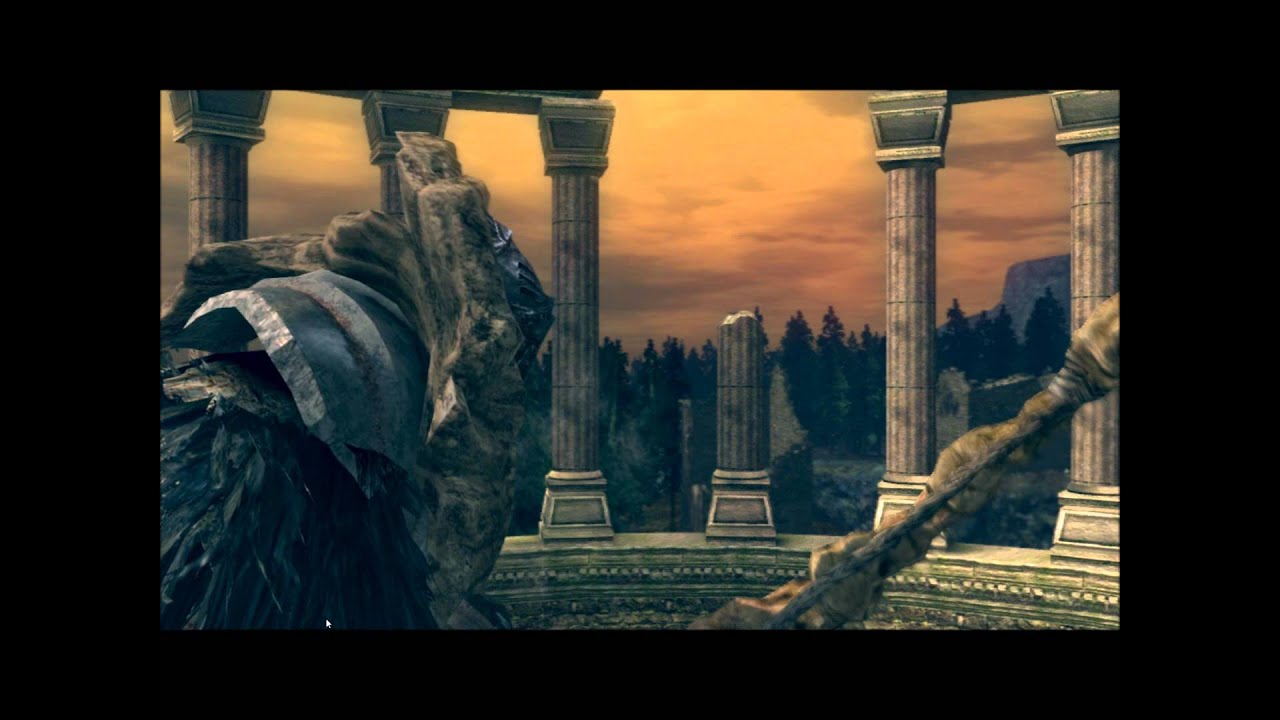 Dark Souls - Hawkeye Gough shoots down Kalameet + extra dialogue