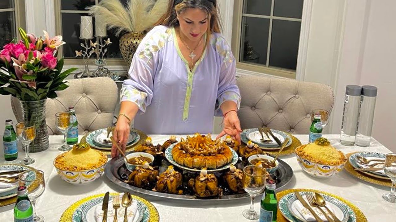 فراخ الدجاج معمرين للمناسبات وبسطيلة ديال الفخامة 🇲🇦