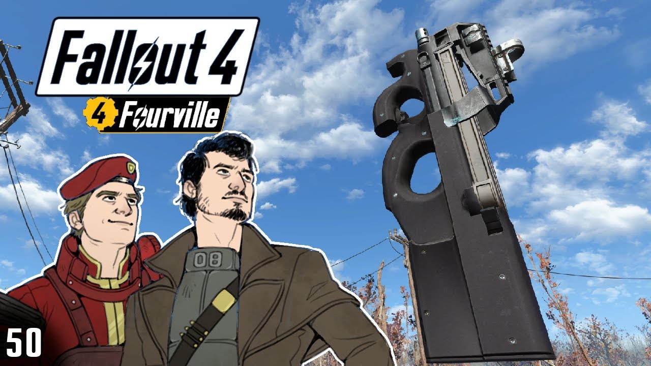 Fallout 4 - Zach found a P90