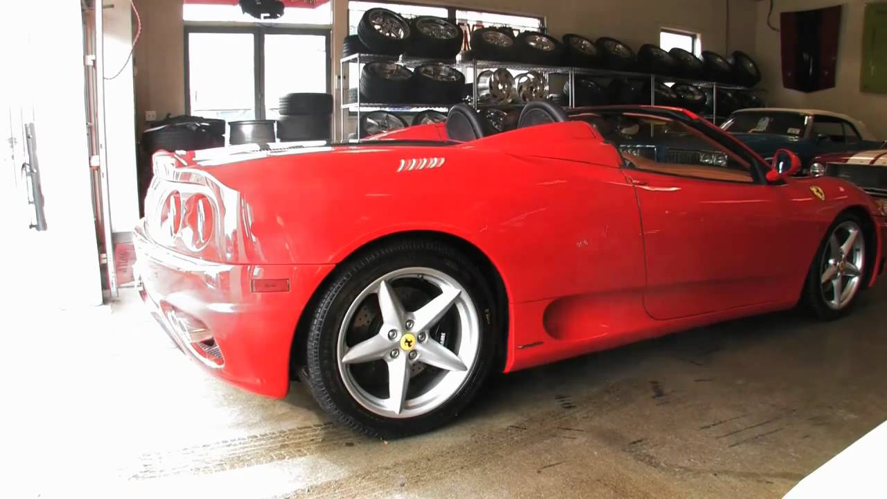 2001 Ferrari 360 for sale with test drive, driving sounds, and walk through video