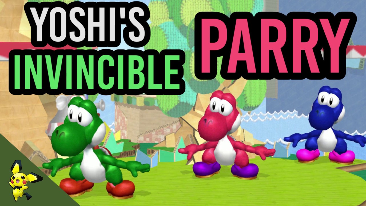 Yoshi's INVINCIBLE Parry! - Super Smash Bros. Melee