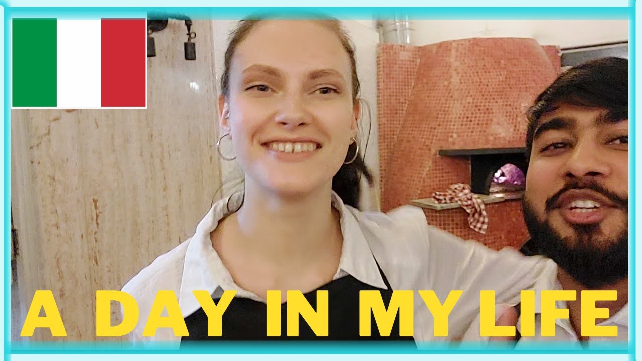 A Day In The Life Of An Indian Student In Italy | Sapienza University| Part-Time job I. Study