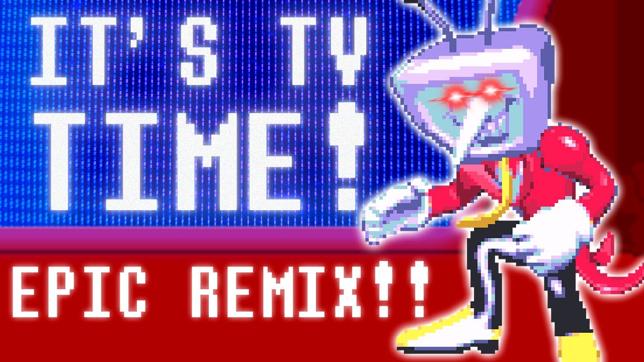 DELTARUNE CHAPTER 3 - TENNA BOSS THEME | IT'S TV TIME! | EPIC COVER REMIX