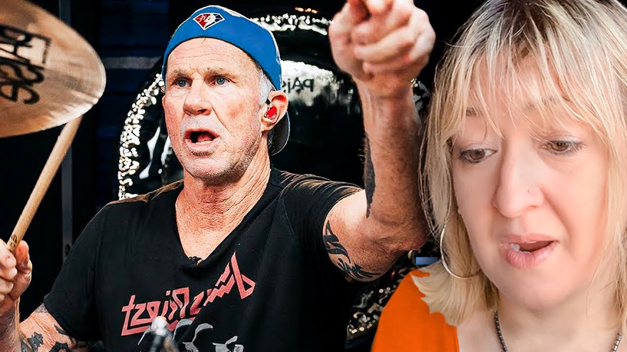 Vocal Coach AMAZED By Chad Smith One Take 30 Seconds To Mars