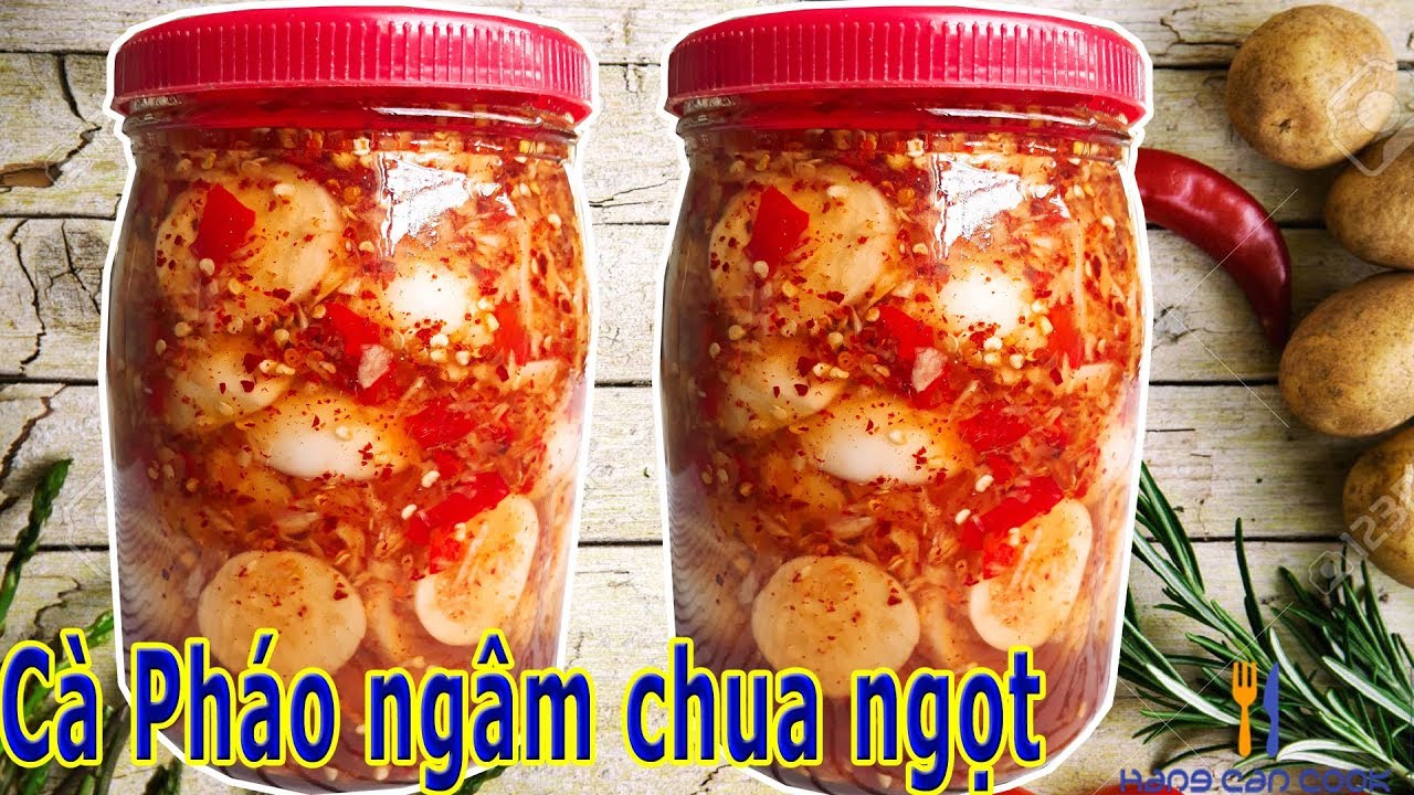 Cách làm CÀ PHÁO NGÂM CHUA NGỌT giòn rụm, ăn là ghiền | HANG CAN COOK