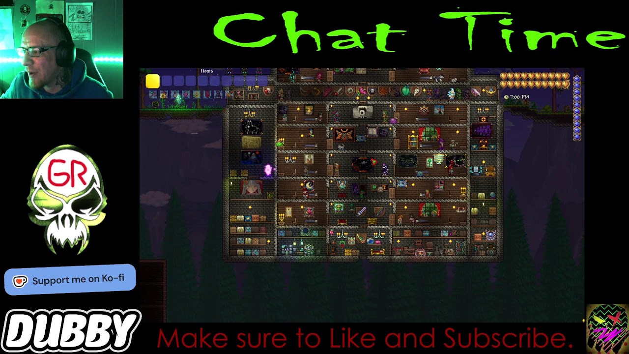 Live Stream featuring Terraria Ep 7 - The final grind for a powerful Sword