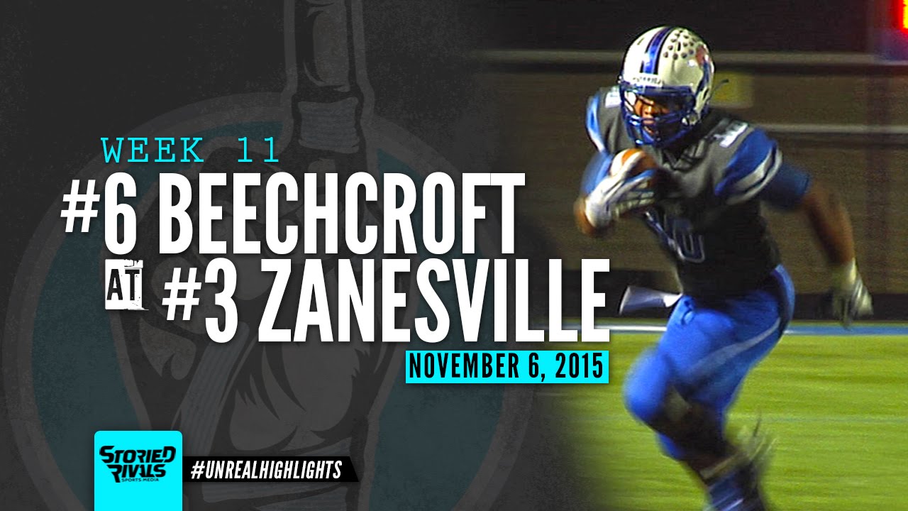 HS Football | Beechcroft at Zanesville [PLAYOFFS] [11/6/15]