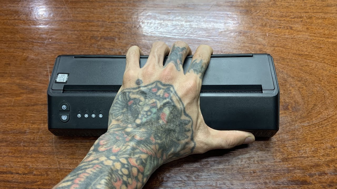เครื่องลอกลาย Tattoo Printer P8008