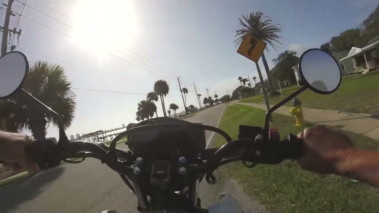 XR 150 Ride to the Beach with the Wife