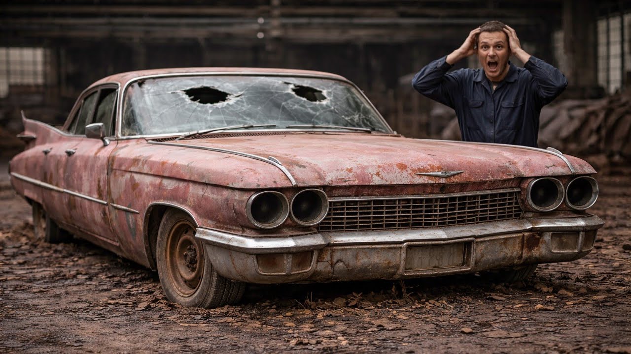 Oddly Satisfying | We Rescued & Restored This 1960 Cadillac Series 62 ASMR Car Restoration Abandoned