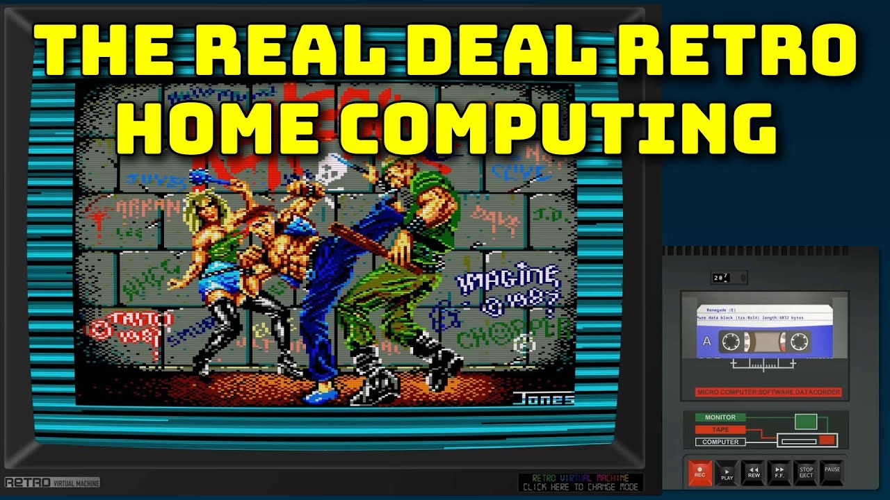 Get the full home computer experience with the Retro Virtual Machine emulator