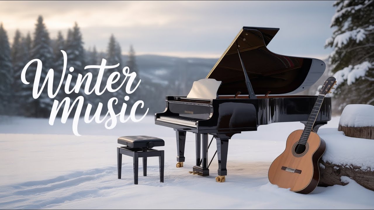 Winter Music – Relaxing Ambient Piano and Guitar for Study, Prayer, and Reflection