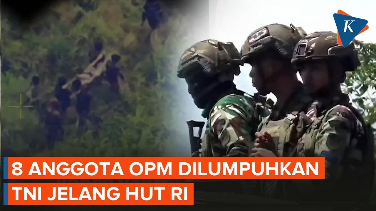 TNI Koops Habema Lumpuhkan 8 Anggota OPM, Tiga Orang Tewas