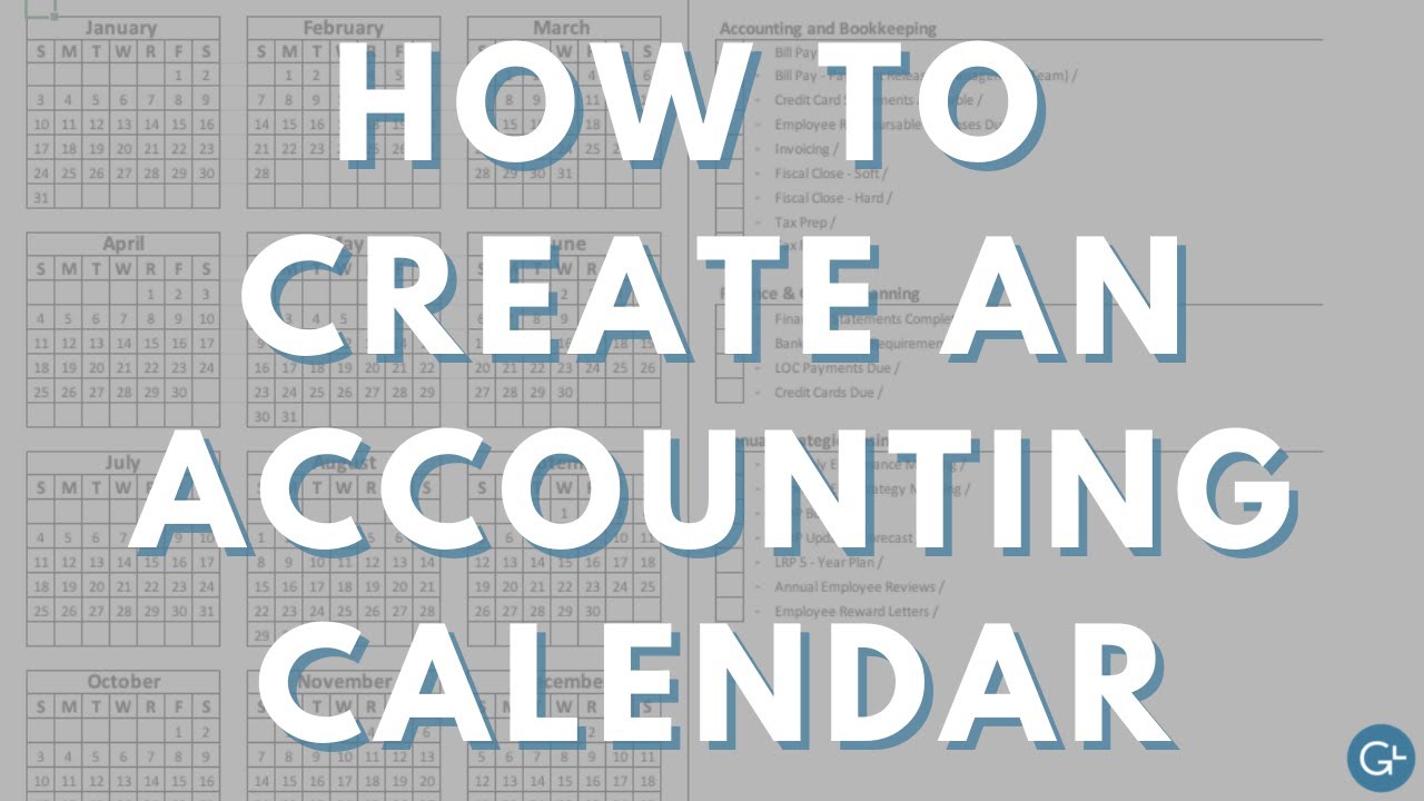 What is an Accounting Calendar?