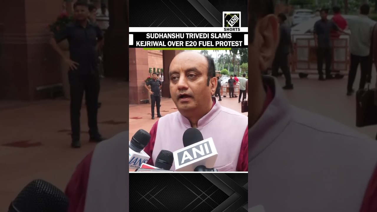 Sudhanshu Trivedi targets Kejriwal over E20 fuel protest, calls his claims baseless and misleading