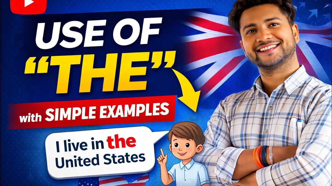 English Grammar foundation|Article|Use of 'The '|Basic to Advanced for all competitive exams 