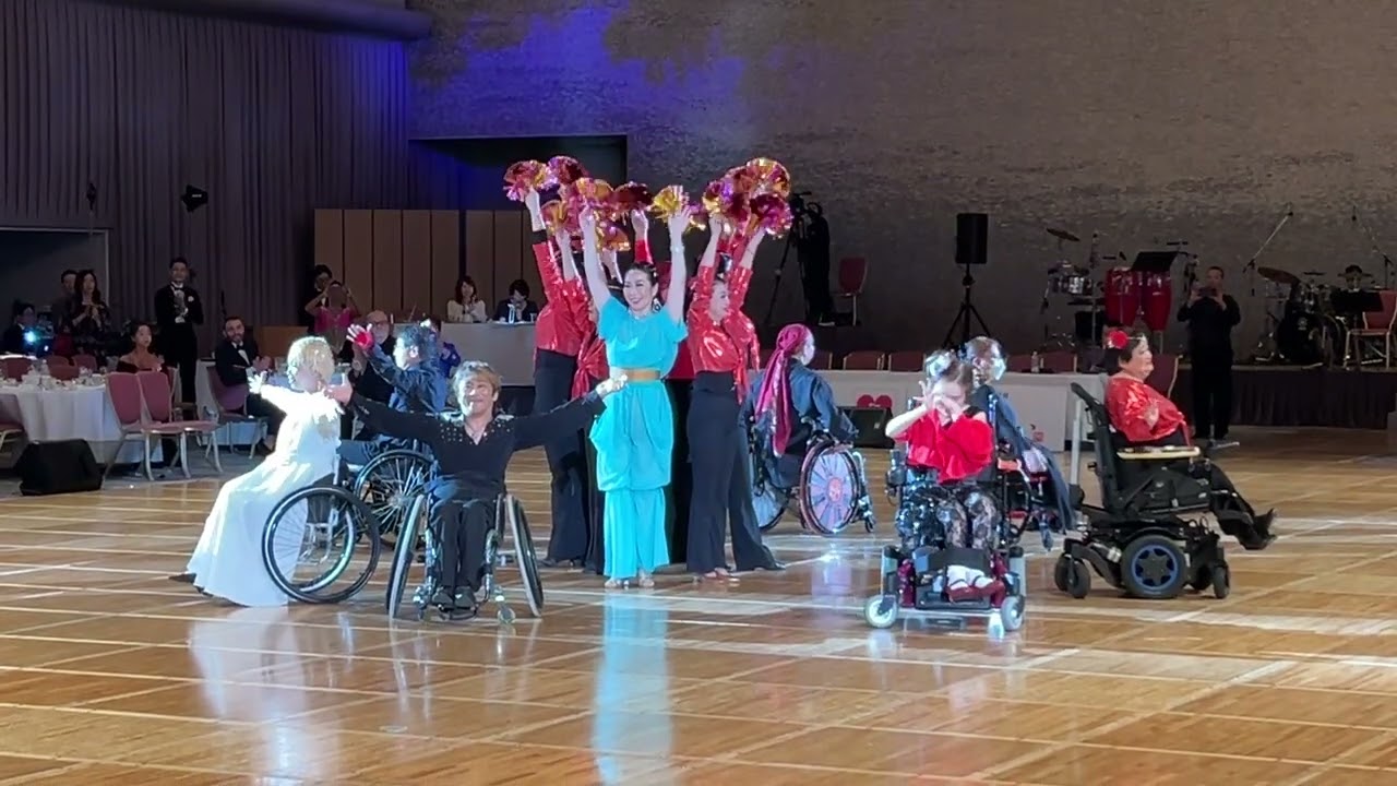 2023年10月15日車いすダンスエキシビション飛天にて