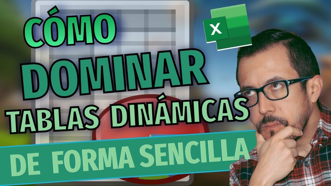 ⭐️ ¿Cómo usar TABLAS DINAMICAS en EXCEL? 👏 De la forma más SIMPLE QUE EXISTE 👌