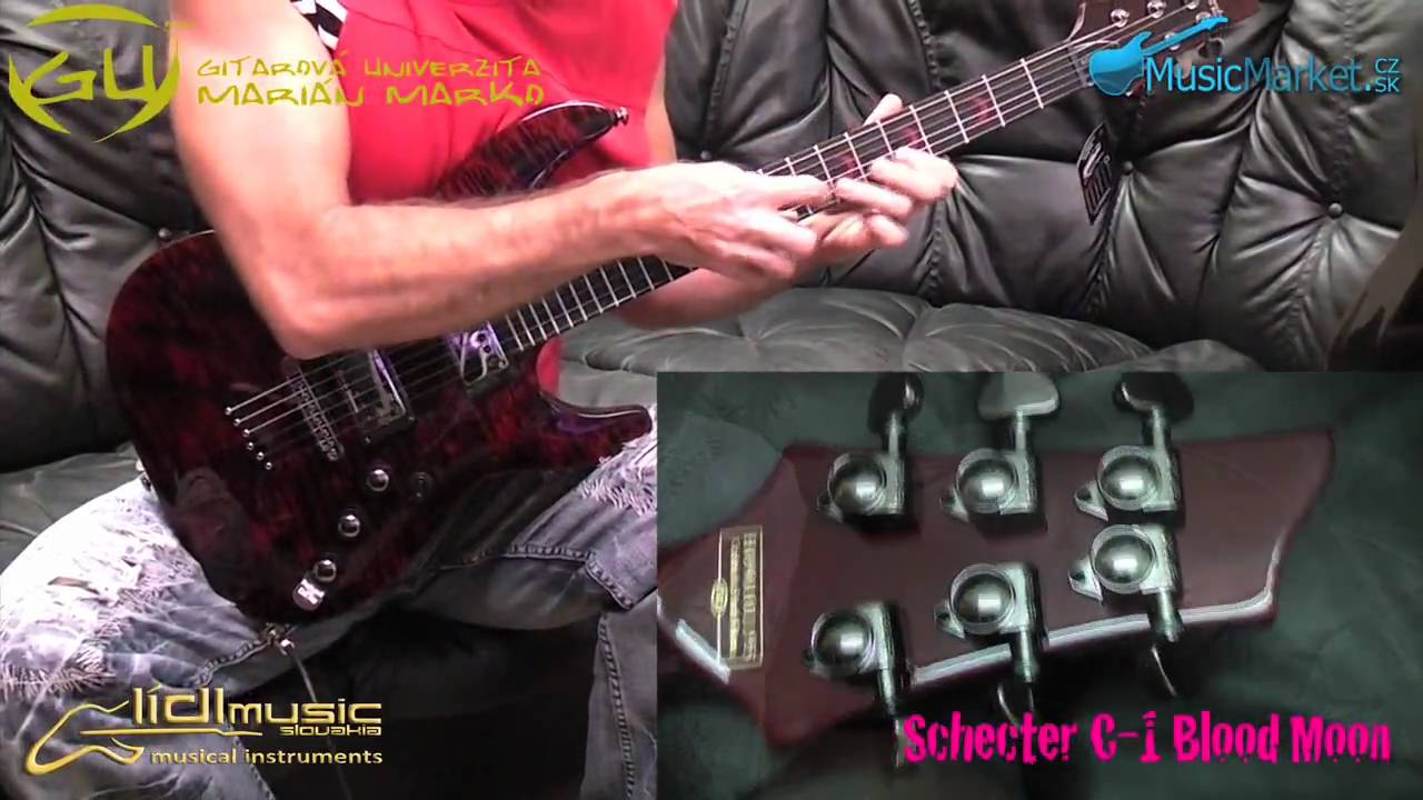 0217_Schecter C-1 Blood Moon