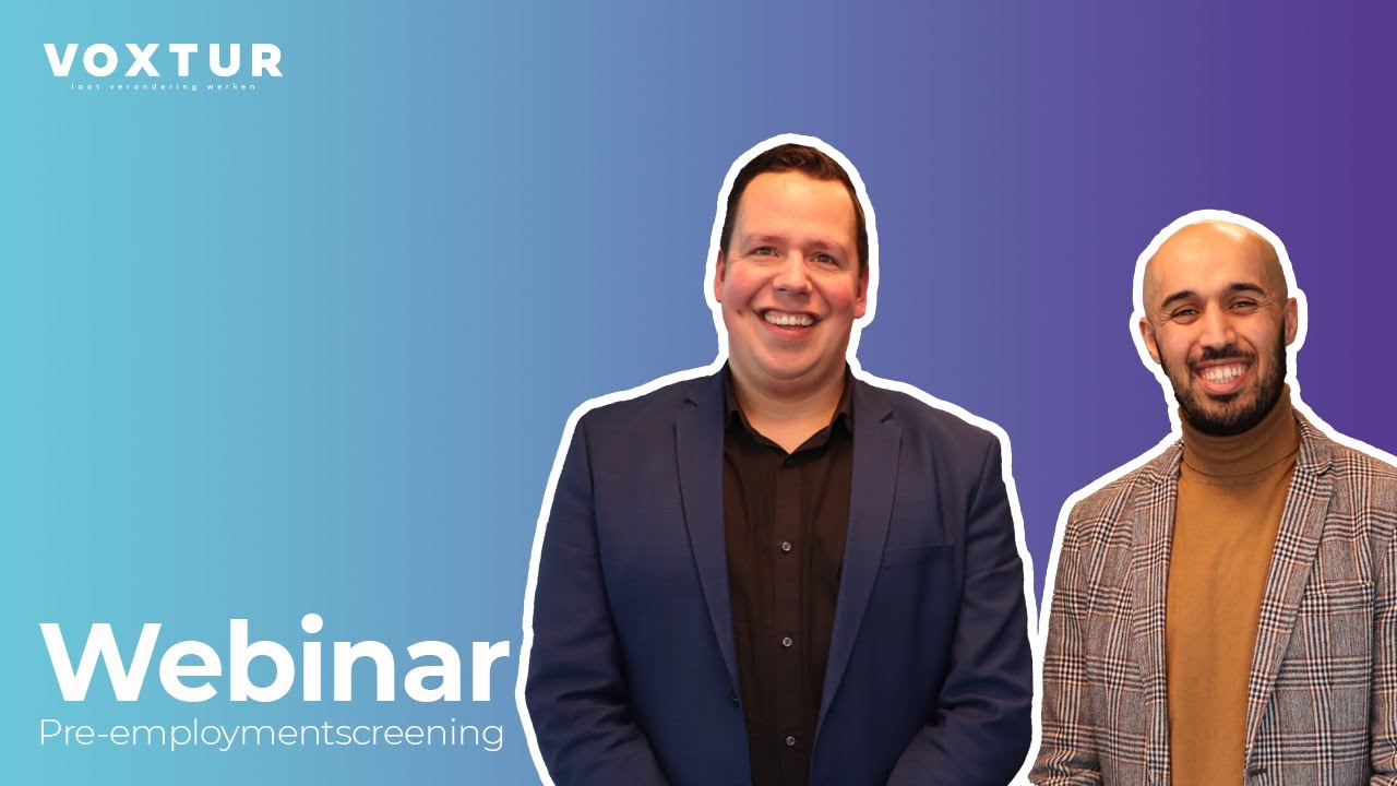 Webinar: Pre-employment screening