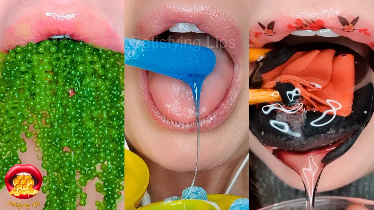 25 Minutes Satisfying ASMR Eating THEMED FOOD Compilation Mukbang 먹방