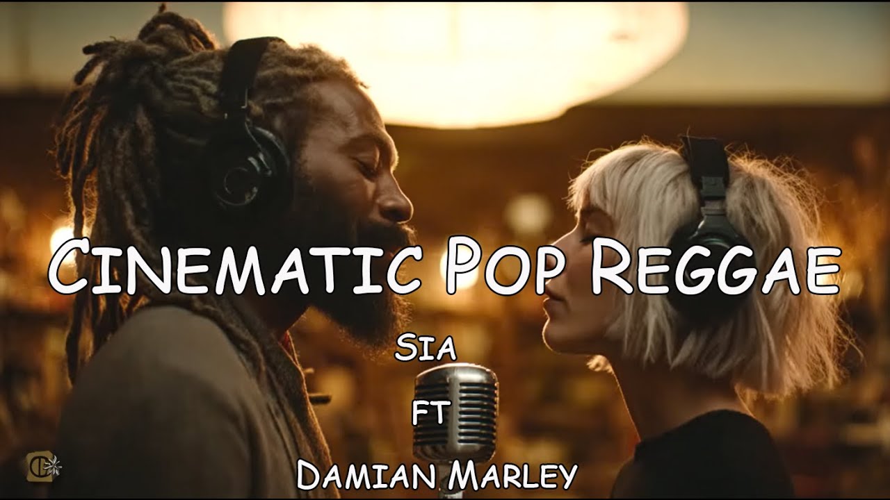 Sia ft. Damian Marley - Night Lights Calling | AI Music Video Official (Cinematic Pop Reggae)