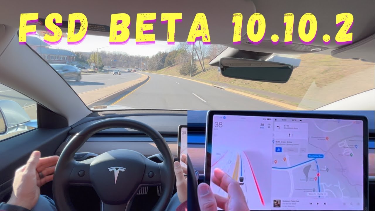 FSD Beta 10.10.2 | Uncut Zero Intervention Test | 2021.44.30.21