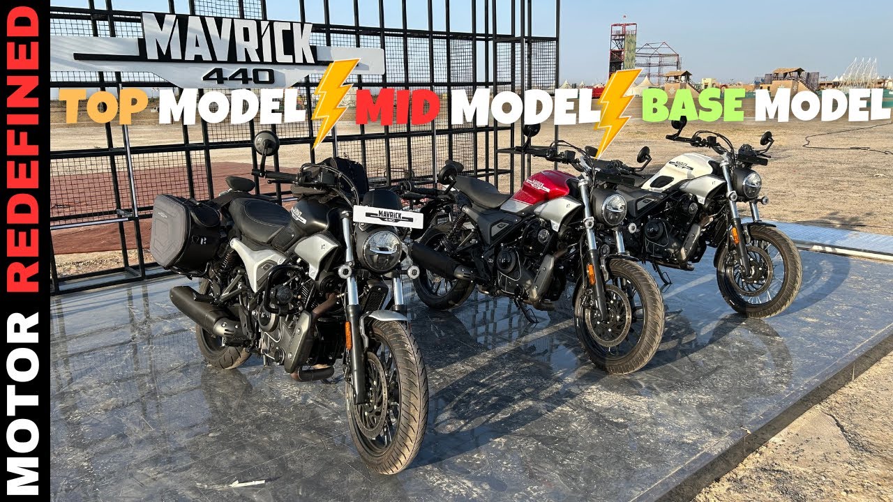 New Hero Maverick 440 All Variants Comparison | Base Vs Mid Vs Top Model. Difference Kya hai?
