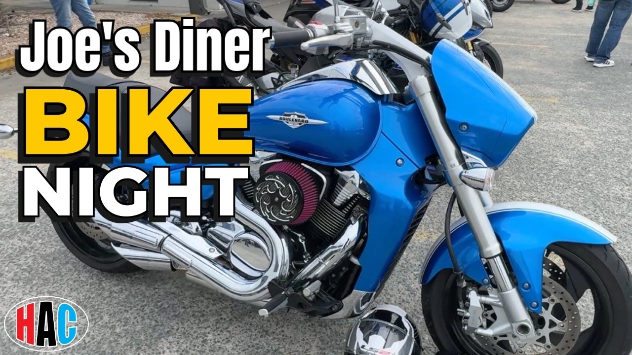 Joe's Diner Bike Night Eagle Farm Brisbane - Harley Davidson and Ducati Motorcycles