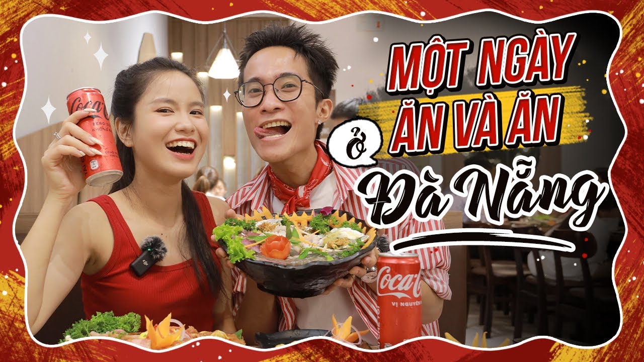 1 NGÀY CHỈ CÓ ĂN VÀ ĂN Ở ĐÀ NẴNG CỦA TỤI MÌNH | Tizi Đích Lép