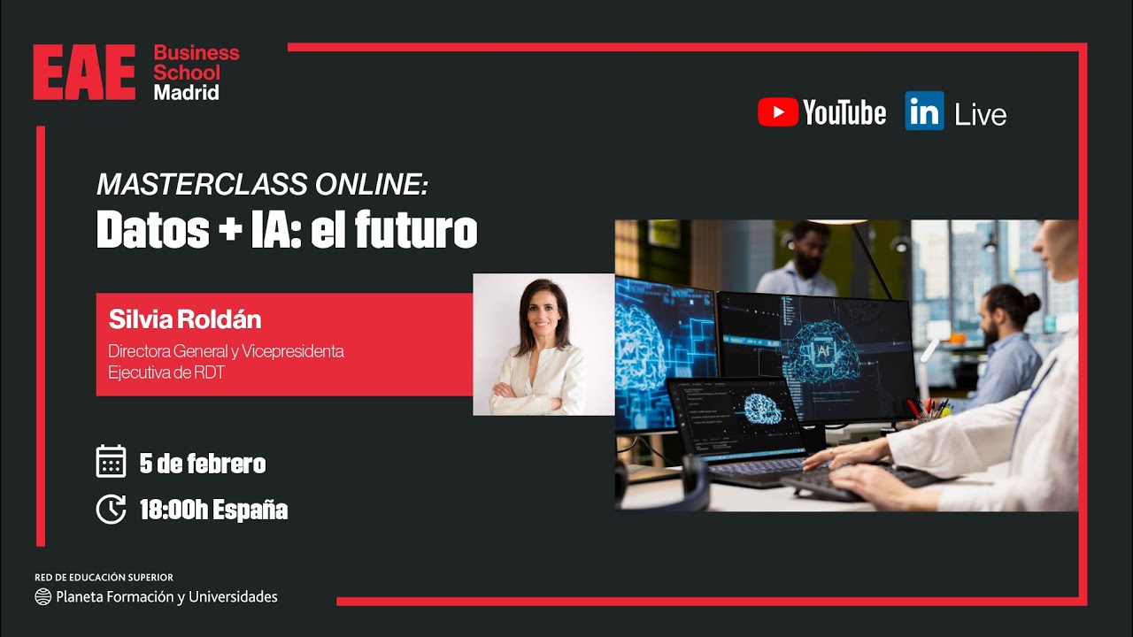 MASTERCLASS: Datos + IA: el futuro