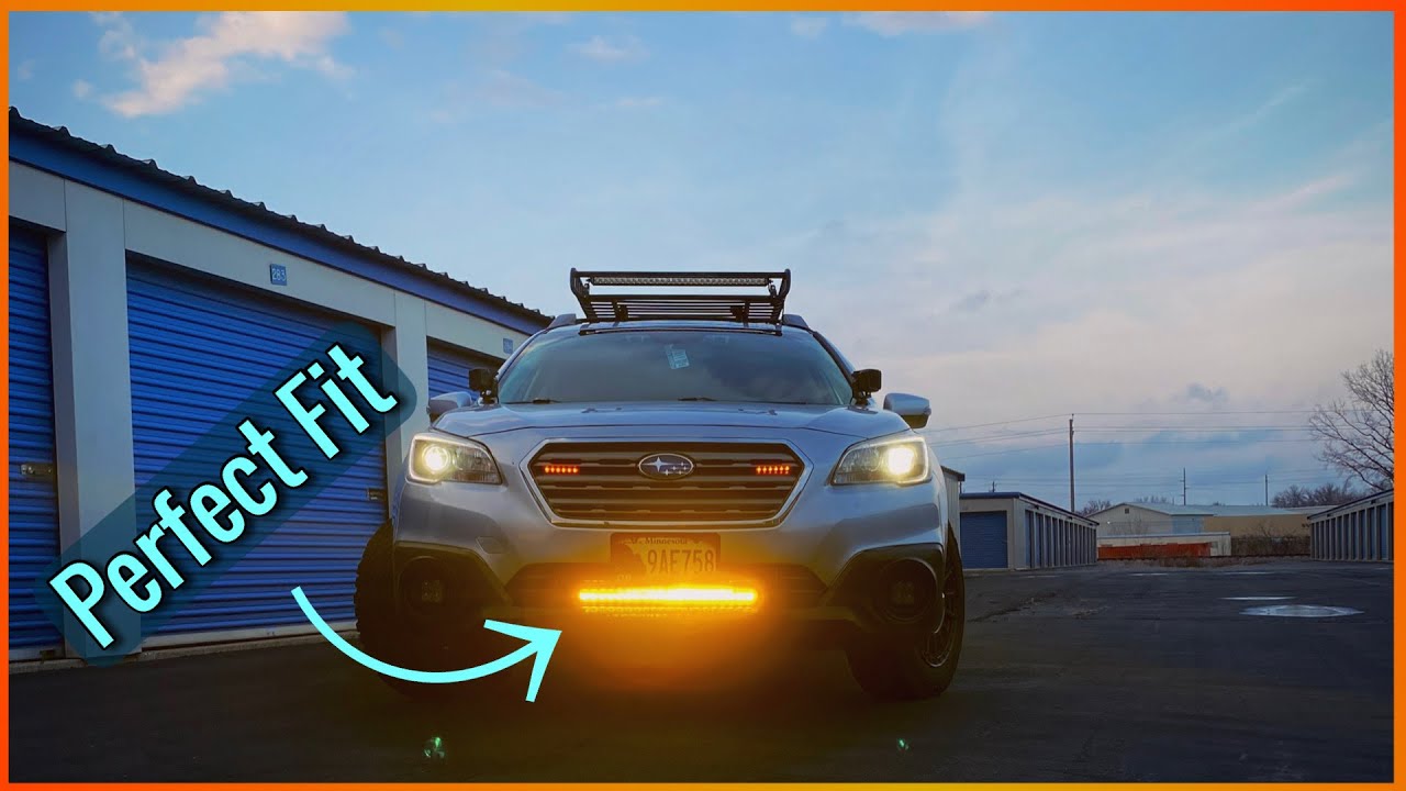 Subaru Bumper Light Bar Install | Lasfit | Wilderness Offroad