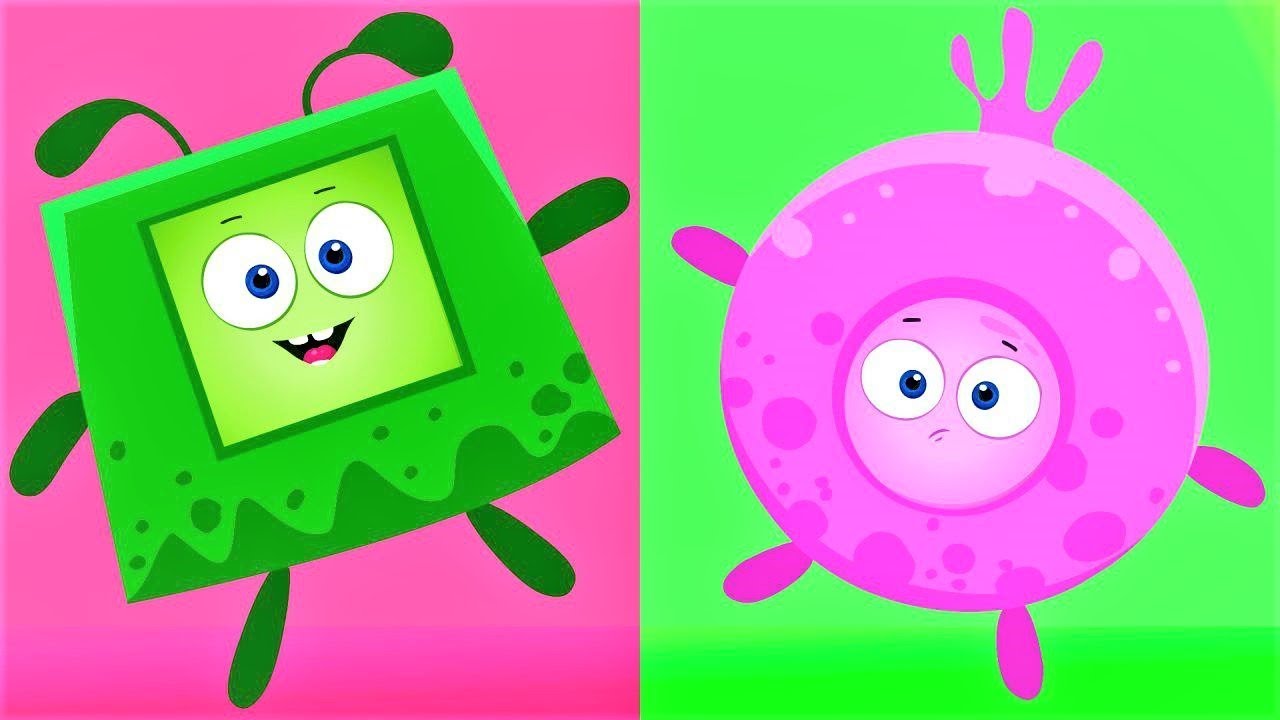 Op & Bob | LIGHT and HEAVY | Funny Cartoons for Kids