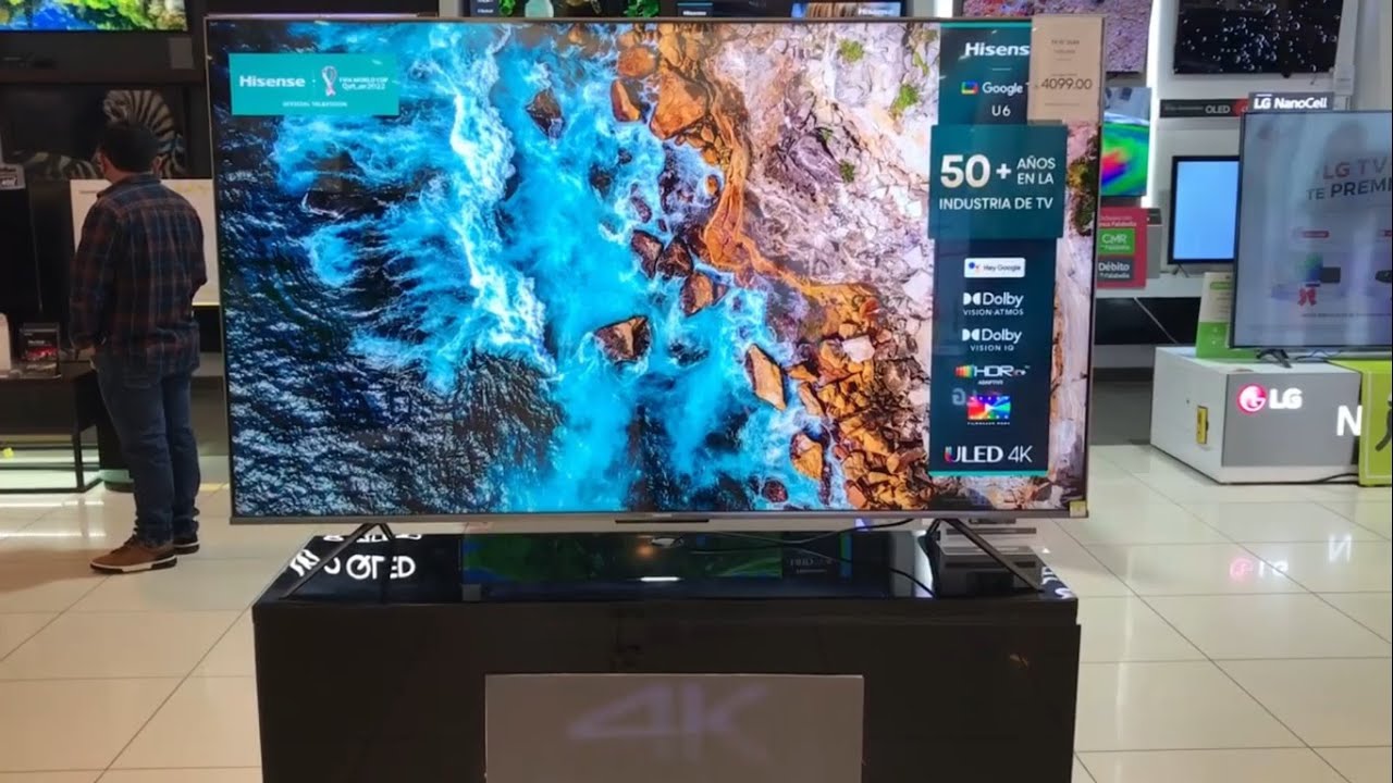 El SMART TV del Mundial HISENSE ULED 2022 75U60H