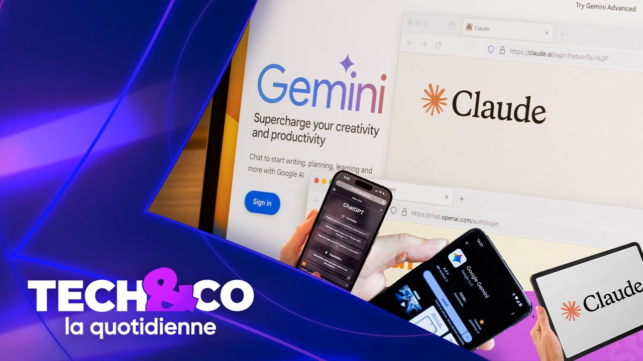 GPT-5, Gemini 3, Claude : la guerre des IA -&nbsp;Tech&Co la quotidienne du 25/11/2025