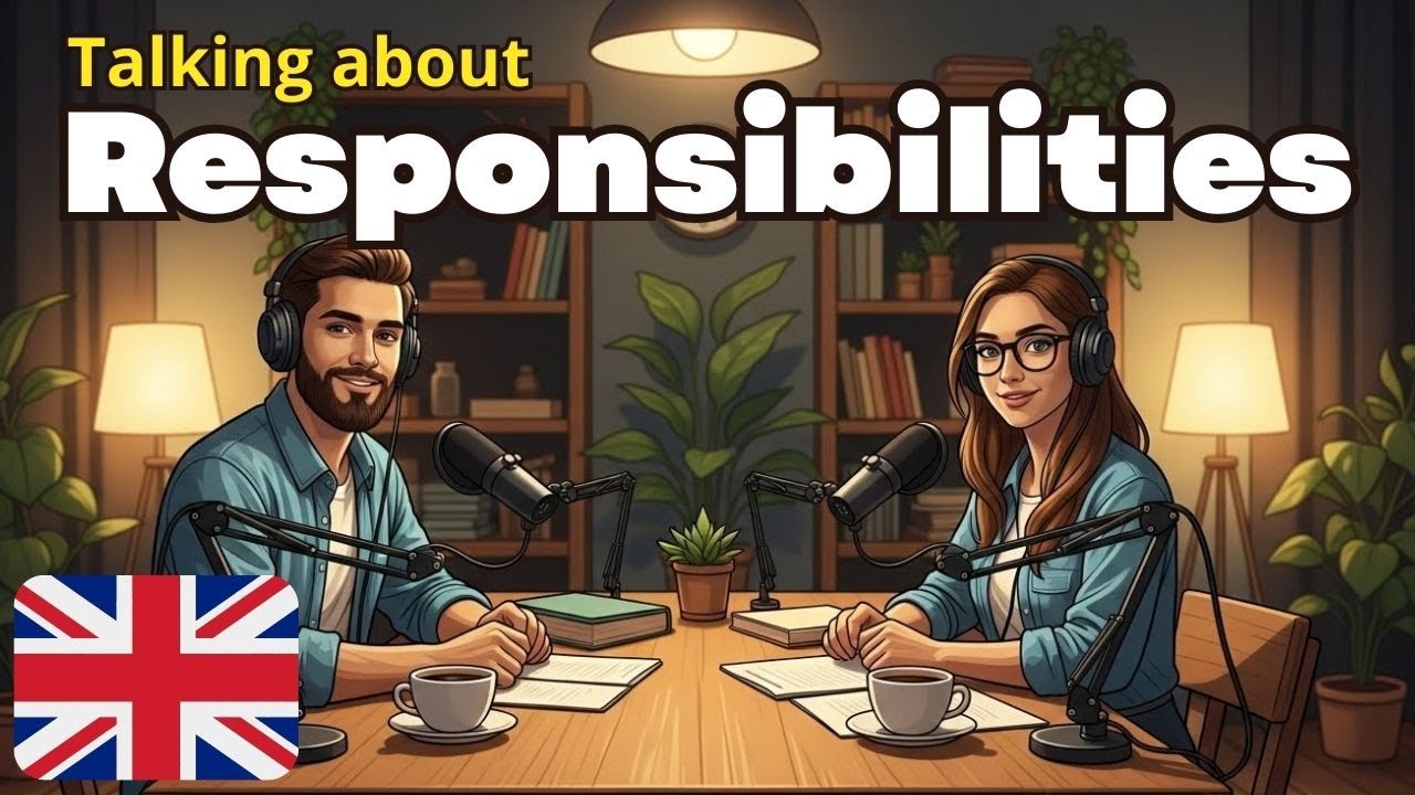 How to Talk About Your Responsibilities in English | English Conversation Practice