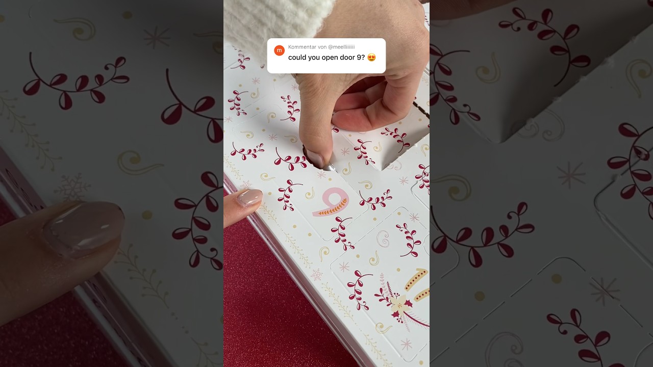 ASMR essence Advent Calendar Unboxing Opening Door 9 🎅🎁