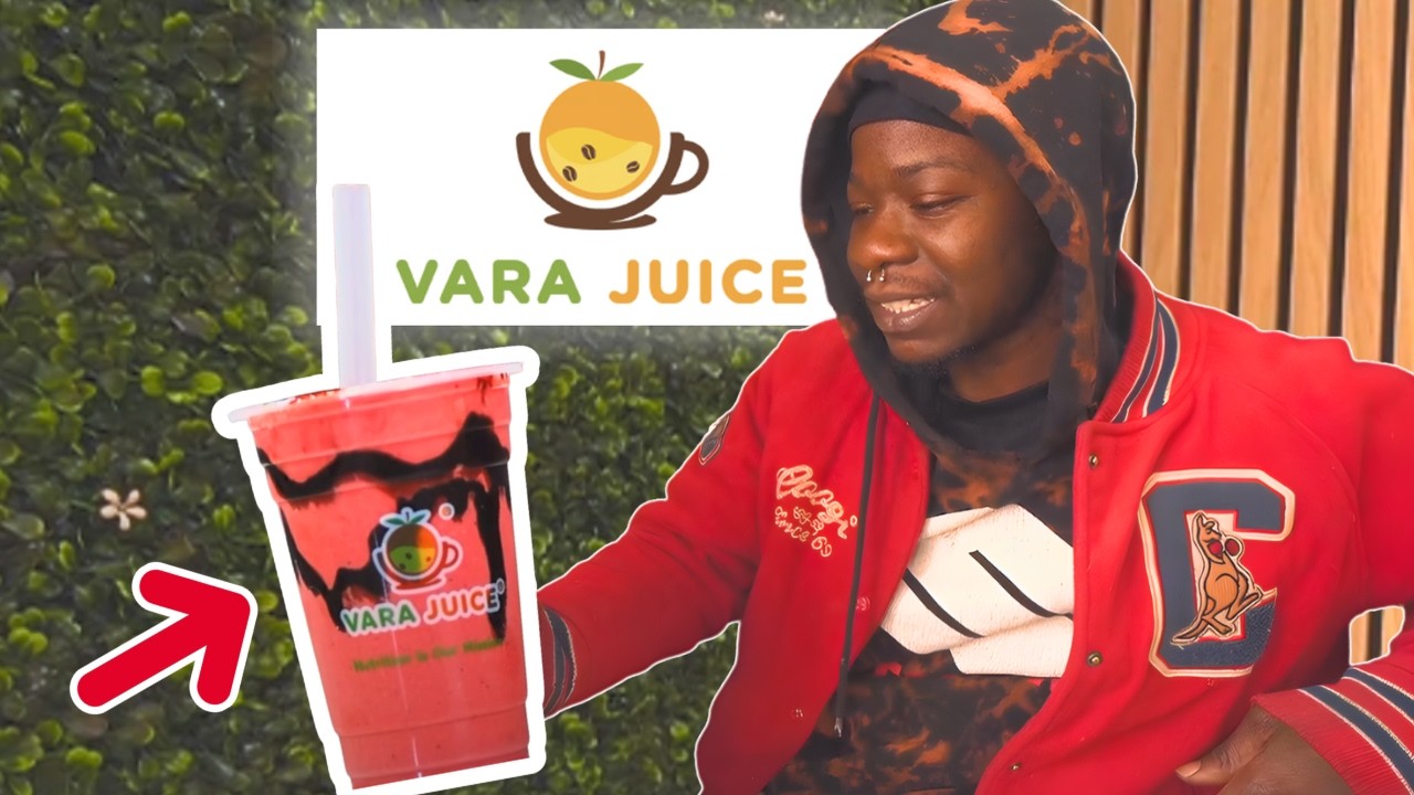 Tasting The Viral Red Velvet Cake Smoothie | VARA JUICE®️