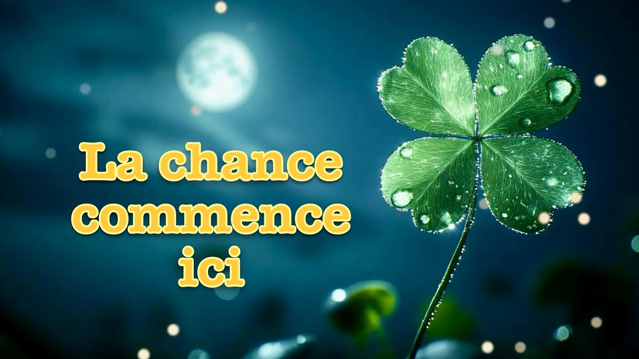Écoute Cette Fréquence et Laisse la Chance Inonder ta Vie 🌕🍀
